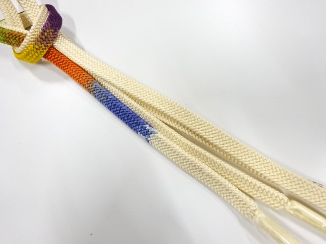 未使用品　正絹　手組帯締め